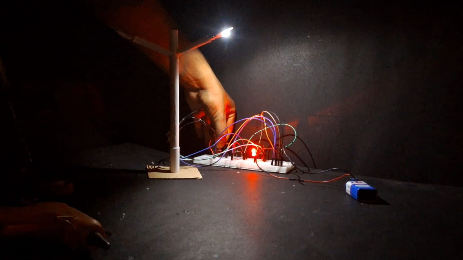 Smart street lighting system using IoT